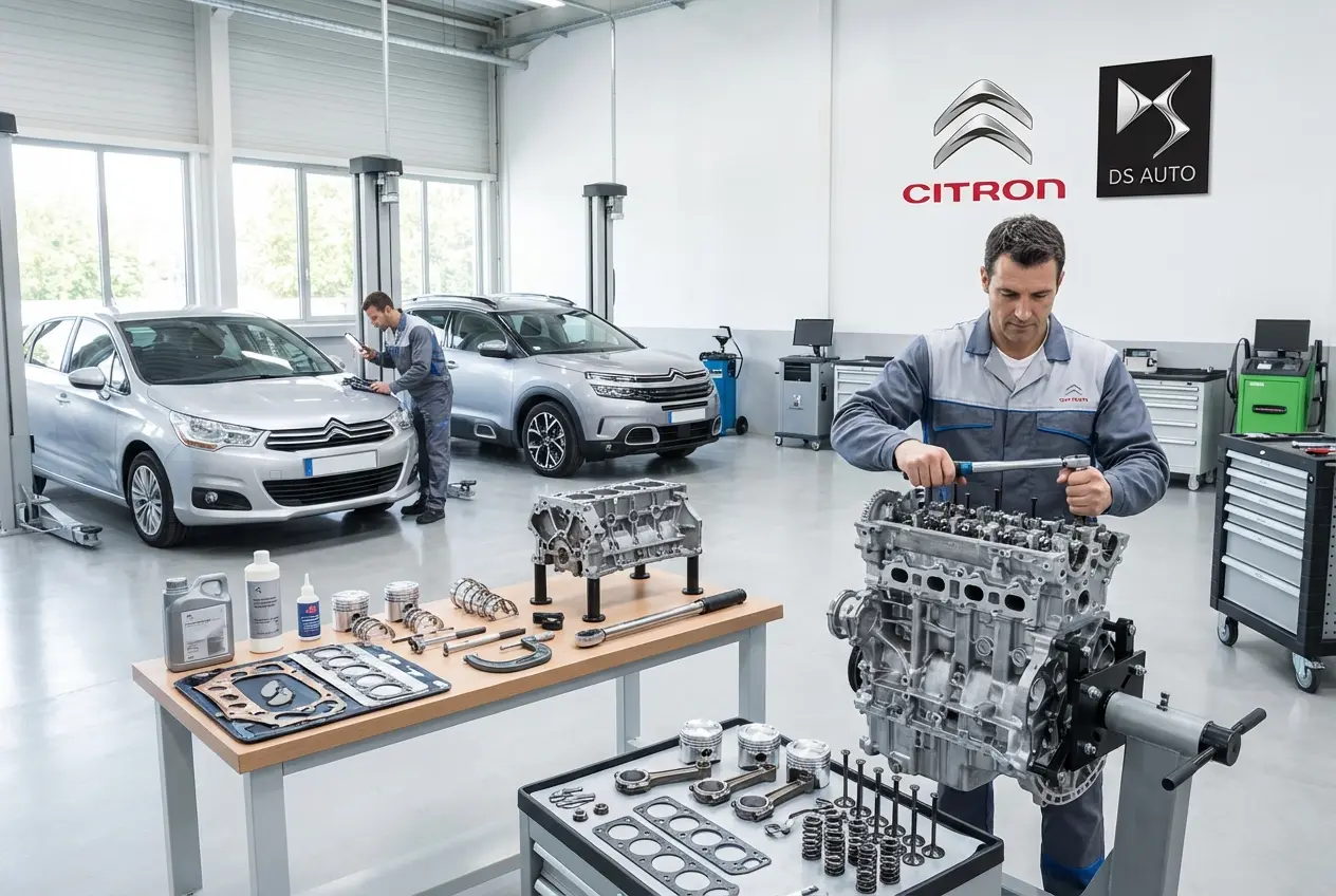 Капитальный ремонт двигателя Citroën в автосервисе DS Auto в Жуковском